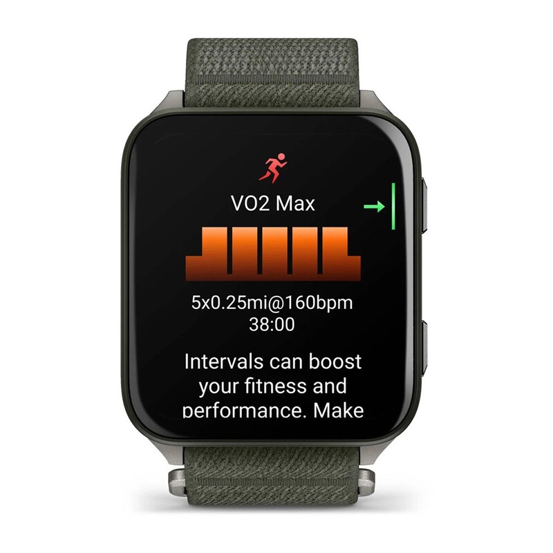 Смарт-часы Garmin Venu X1 Moss Titanium with Moss Nylon (010-02980-23)