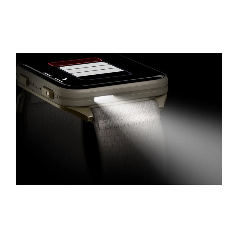 Смарт-годинник Garmin Venu X1 Soft Gold Titanium with French Grey Nylon (010-02980-33)