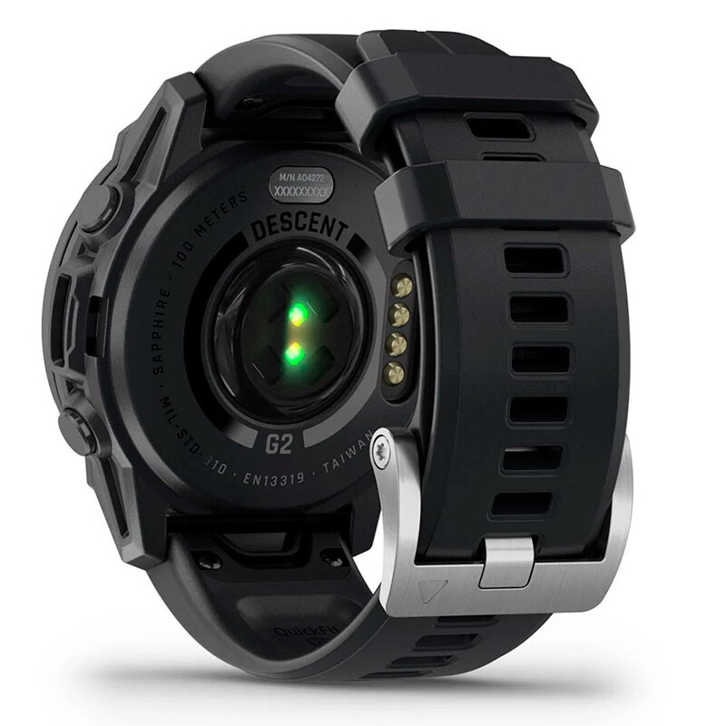 Смарт-годинник Garmin Descent G2 Black with Black Silicone (010-02986-13)