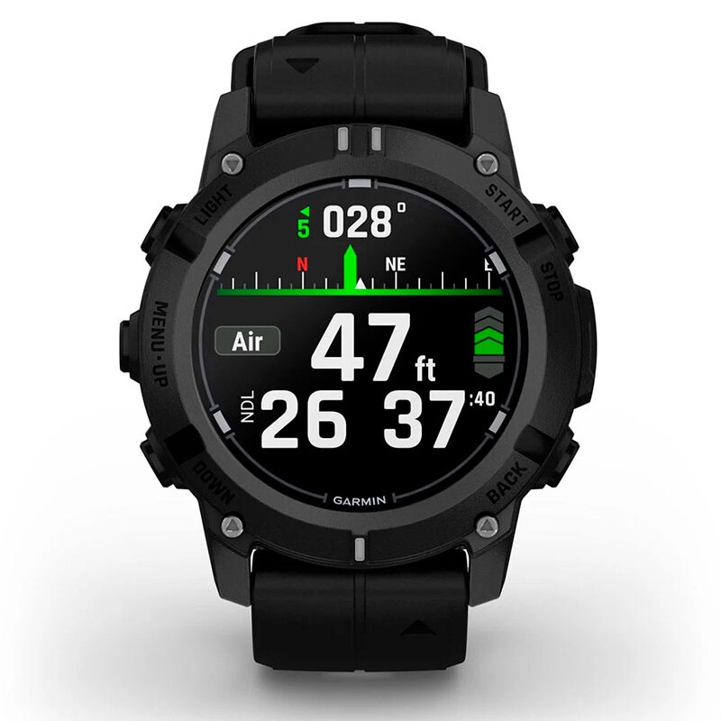 Смарт-годинник Garmin Descent G2 Black with Black Silicone (010-02986-13)