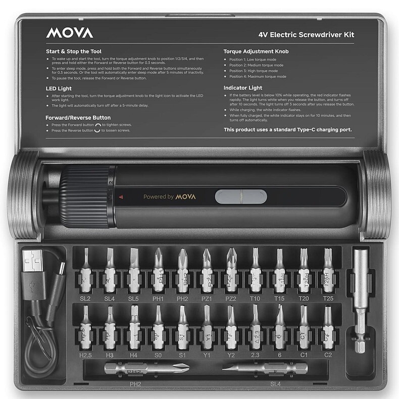 Викрутка Mova MSD008