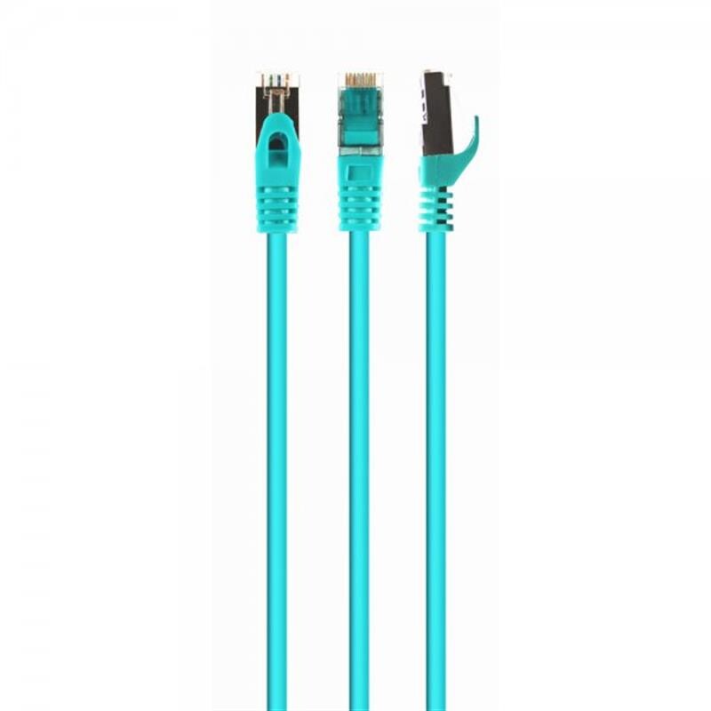 Патч-корд S/FTP Cablexpert (PP6A-LSZHCU-G-30M) cat.6a, литой, 50u "штекер с защелкой, 30м, зеленый