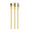 Фото - Патч-корд S/FTP Cablexpert (PP6A-LSZHCU-Y-15M) cat.6a, литой, 50u "штекер с защелкой, 15м, желтый | click.ua