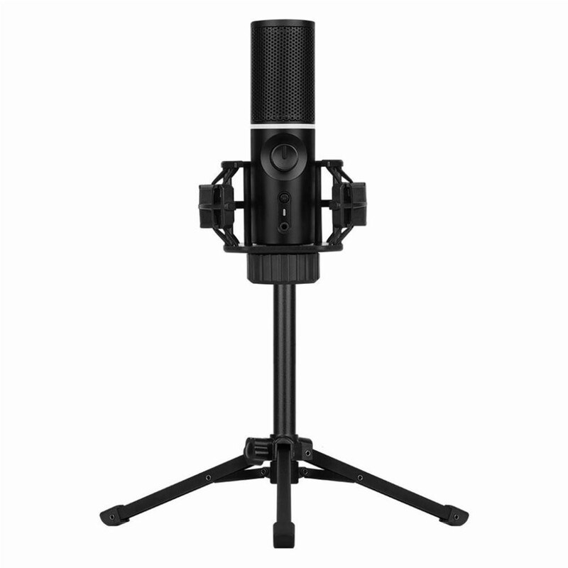 Микрофон Streamplify MIC TRIPOD-48-RGB-TP Black (SPMC-MZ1C127.11)