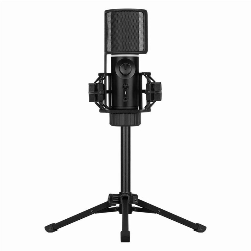 Микрофон Streamplify MIC TRIPOD-48-RGB-TP Black (SPMC-MZ1C127.11)