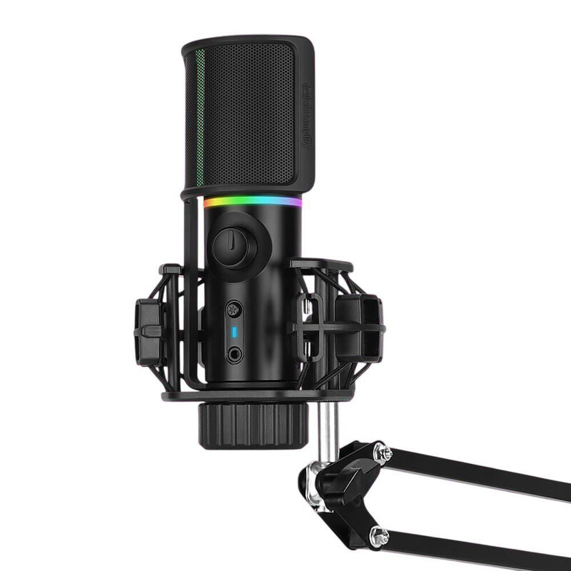 Микрофон Streamplify MIC ARM-48-RGB-MA Black (SPMC-MZ1C227.11)