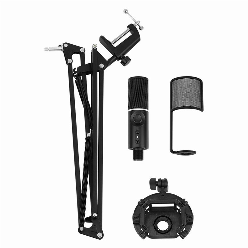 Микрофон Streamplify MIC ARM-48-RGB-MA Black (SPMC-MZ1C227.11)