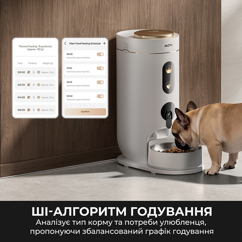Смарт-годівниця Mova Nutripal 10 Ultra (PF20A)