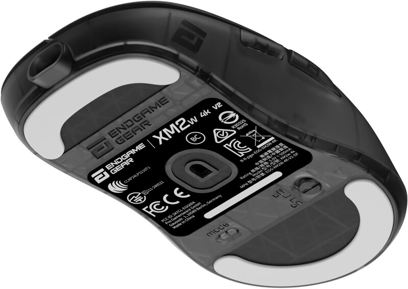 Мышь беспроводная Endgame Gear XM2w 4K v2 Black Transparent Wireless (PGW-EG-MOU-081)
