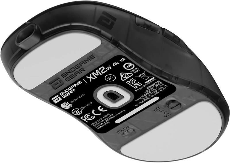 Мышь беспроводная Endgame Gear XM2w 4K v2 Black Transparent Wireless (PGW-EG-MOU-081)