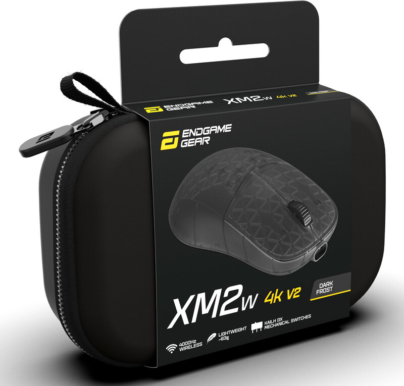 Мышь беспроводная Endgame Gear XM2w 4K v2 Black Transparent Wireless (PGW-EG-MOU-081)