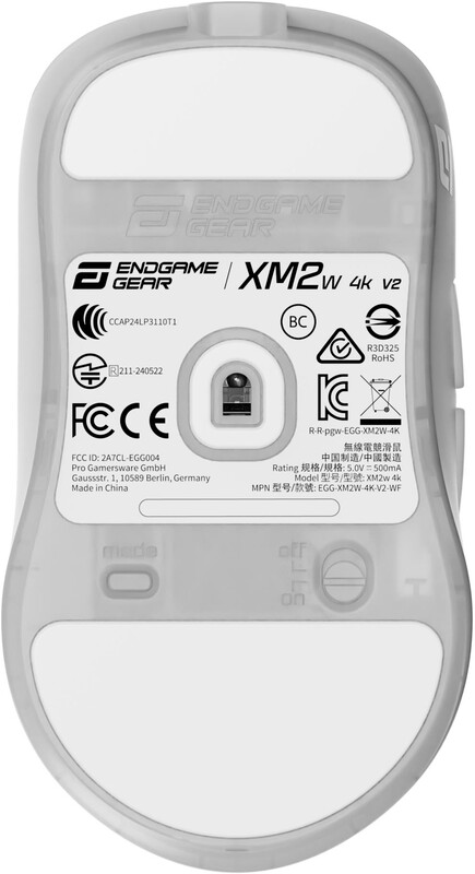 Миша бездротова Endgame Gear XM2w 4K v2 White Frost Wireless (PGW-EG-MOU-082)