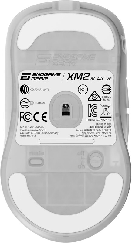Миша бездротова Endgame Gear XM2w 4K v2 White Frost Wireless (PGW-EG-MOU-082)