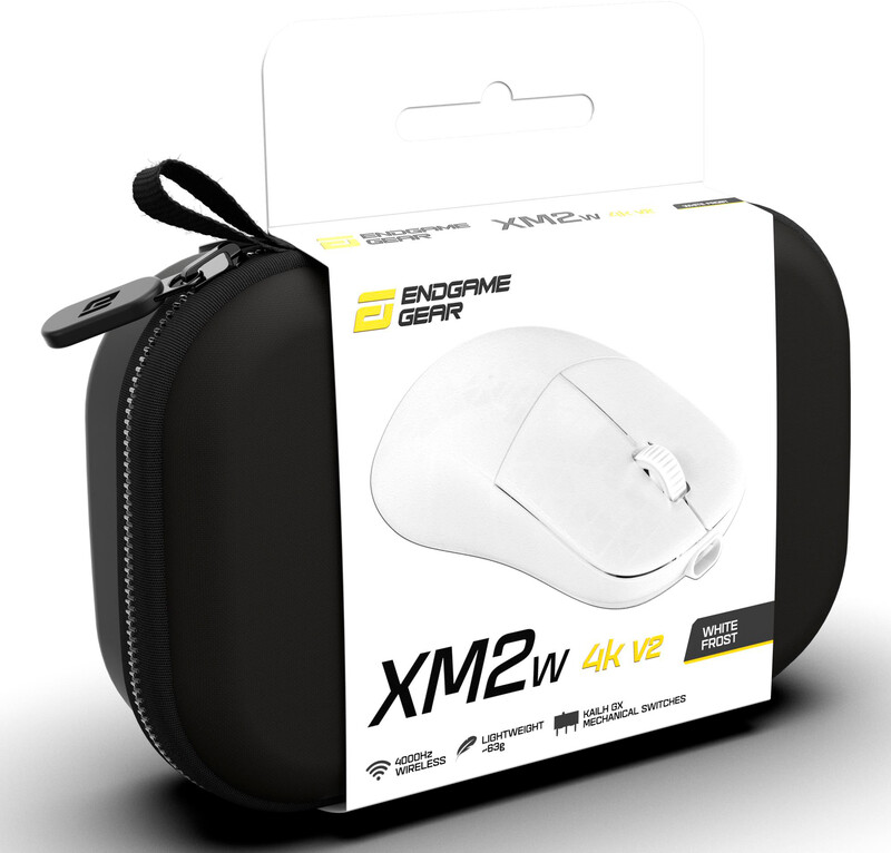 Миша бездротова Endgame Gear XM2w 4K v2 White Frost Wireless (PGW-EG-MOU-082)