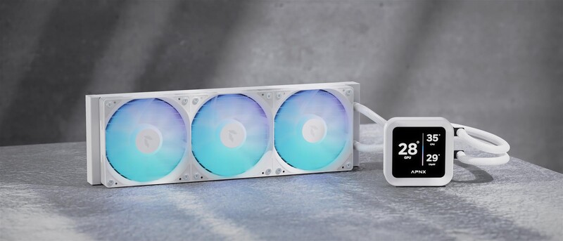 Система водяного охолодження APNX LC1-D 360 WH (APLA-SV36117.21)