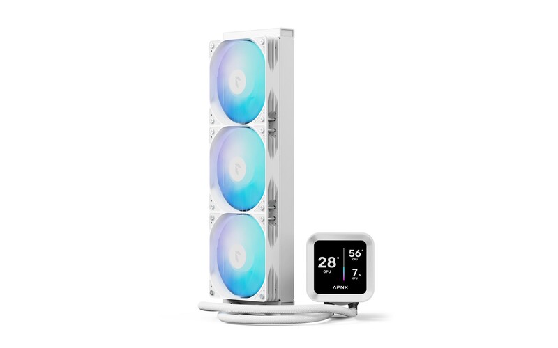 Система водяного охолодження APNX LC1-D 360 WH (APLA-SV36117.21)