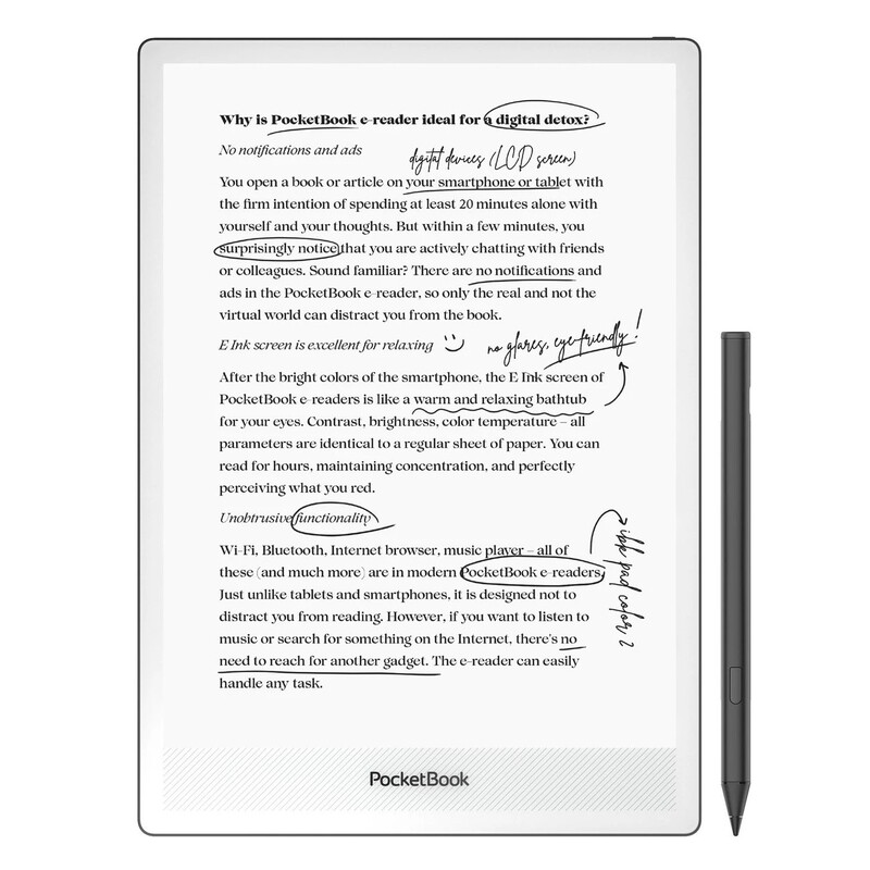 Електронна книга PocketBook 1030 InkPad One Matte Black (PB1030-8-WW)