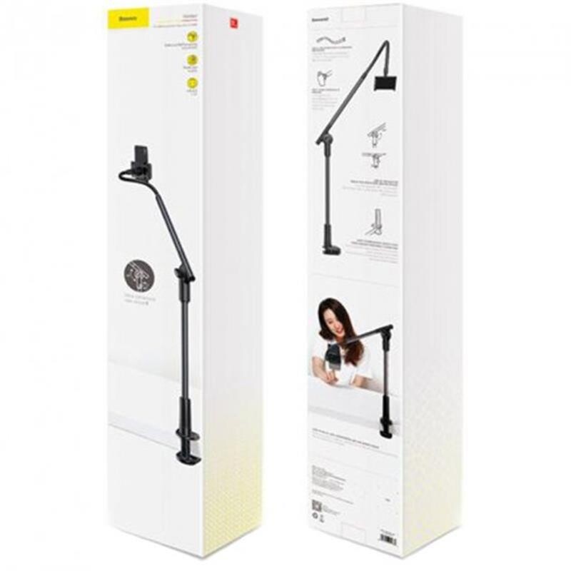 Тримач Baseus Unlimited Adjustment Lazy Phone Holder Grey (SULR-0G)