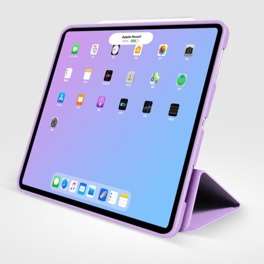 Чохол BeCover Tri Fold Soft TPU Silicone для Apple iPad Air 11" M4 2026 Purple (715241)