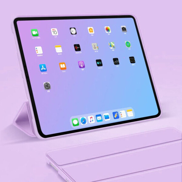 Чохол BeCover Tri Fold Soft TPU Silicone для Apple iPad Air 11" M4 2026 Purple (715241)