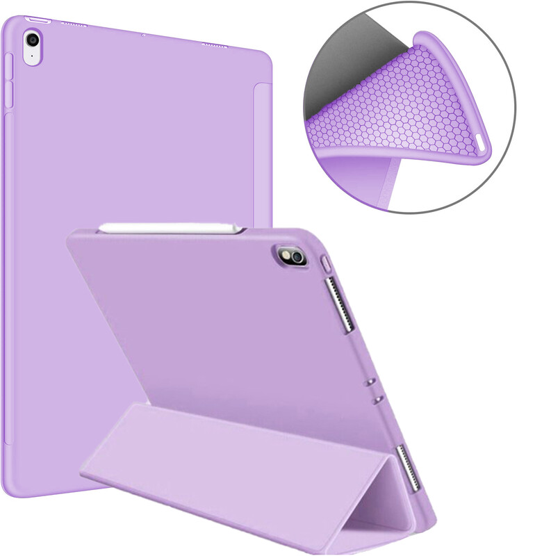 Чохол BeCover Tri Fold Soft TPU Silicone для Apple iPad Air 11" M4 2026 Purple (715241)
