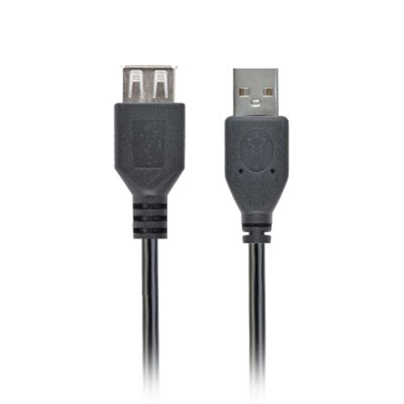 Кабель Cablexpert (CC-USB2-AMAF-75CM/300-BK), USB2.0 AM - USB2.0 AF, 0.75м