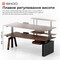 Фото - Компьютерный стол Sihoo D07 Walnut/Black (D07B-101/D07J-101-AB) | click.ua