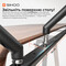 Фото - Компьютерный стол Sihoo D07 Walnut/Black (D07B-101/D07J-101-AB) | click.ua