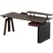 Фото - Компьютерный стол Sihoo D07 Walnut/Black (D07B-101/D07J-101-AB) | click.ua