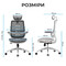 Фото - Крісло офісне Sihoo M59AS Mesh Gray (M59AS-M301) | click.ua