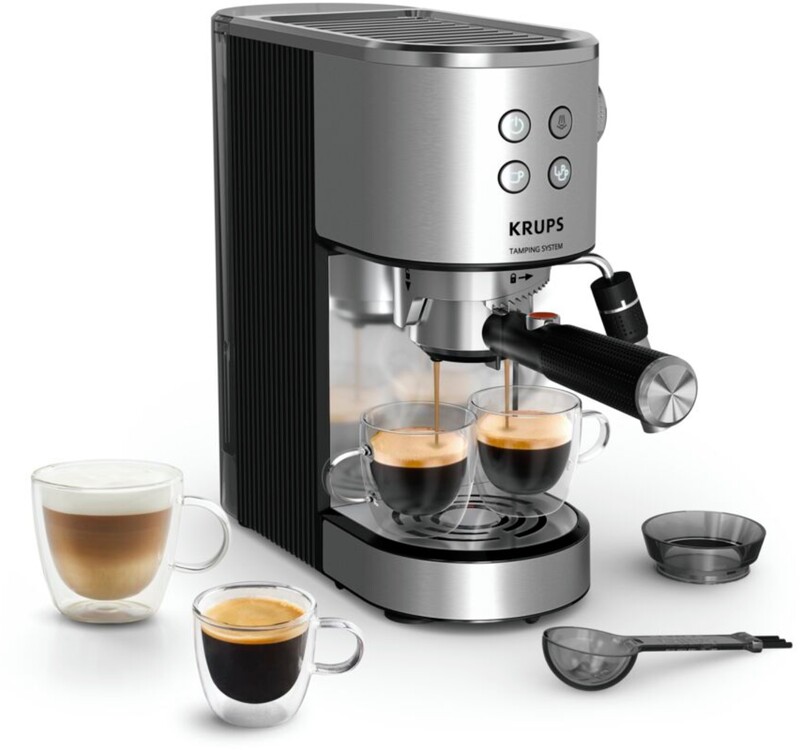 Кавоварка Krups Virtuoso+ Tamping System XP499EE0