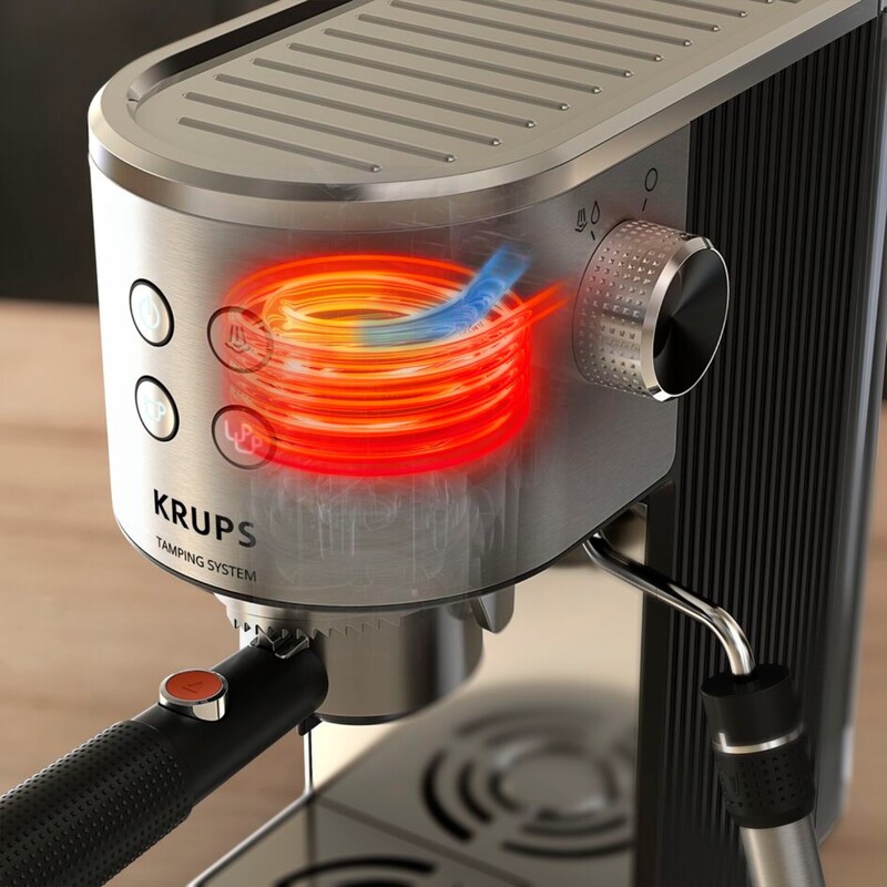Кавоварка Krups Virtuoso+ Tamping System XP499EE0
