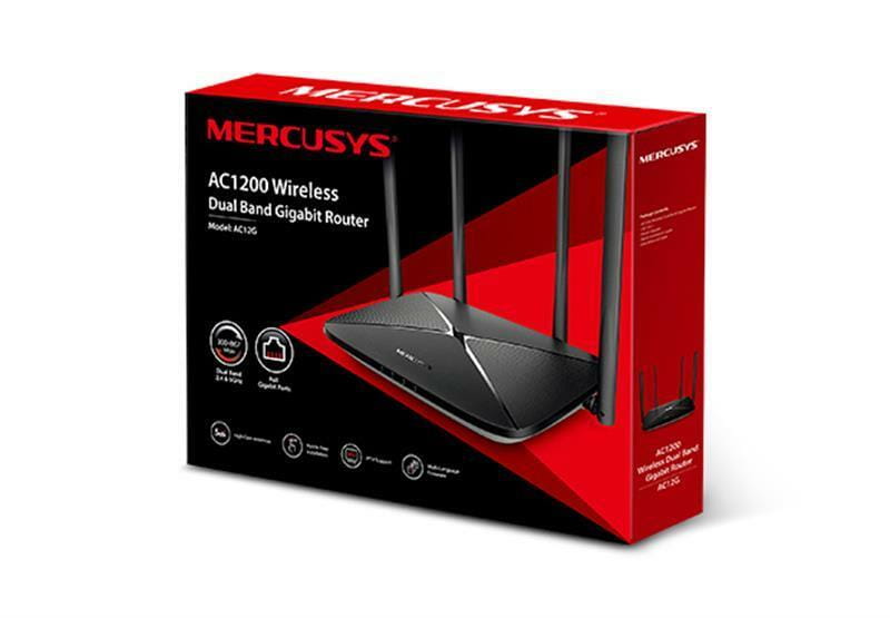 Беспроводной маршрутизатор Mercusys AC12G