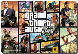 Ігрова поверхня Podmyshku Game GTA 5-М