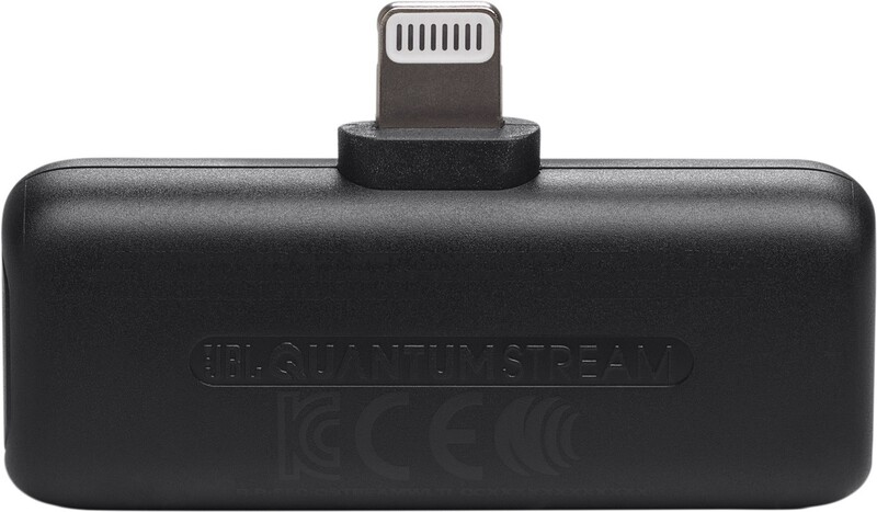 Микрофон JBL Quantum Stream Wireless Lightning Black (JBLSTRMWLLGHTBLK)