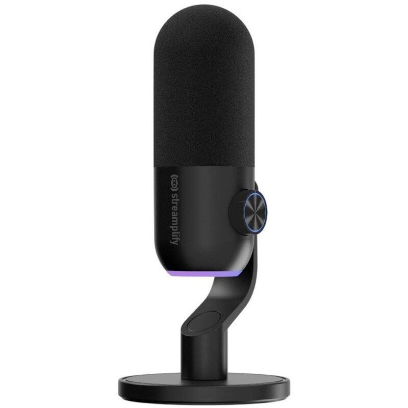 Микрофон Streamplify MIC MINI-48-RGB-ST Black (SPMC-MM1C327.11)