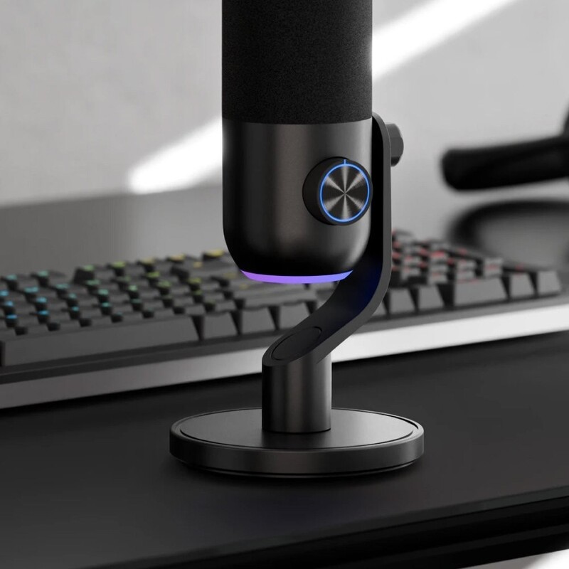 Микрофон Streamplify MIC MINI-48-RGB-ST Black (SPMC-MM1C327.11)
