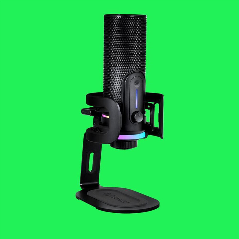 Микрофон Streamplify MIC PRO-192-RGB-ST Black (SPMC-MP3C327.11)