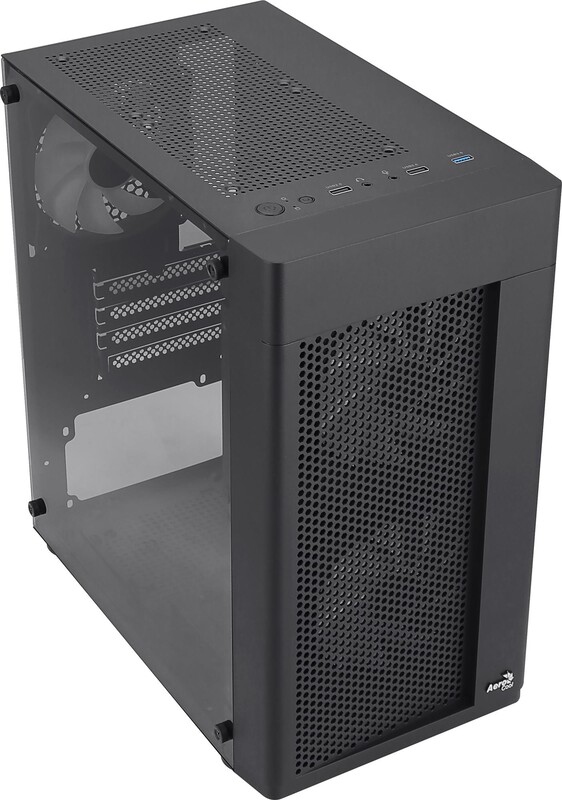 Корпус AeroCool Hexform-G-BK-v2 (ACCX-PV38004.11) Black 600W
