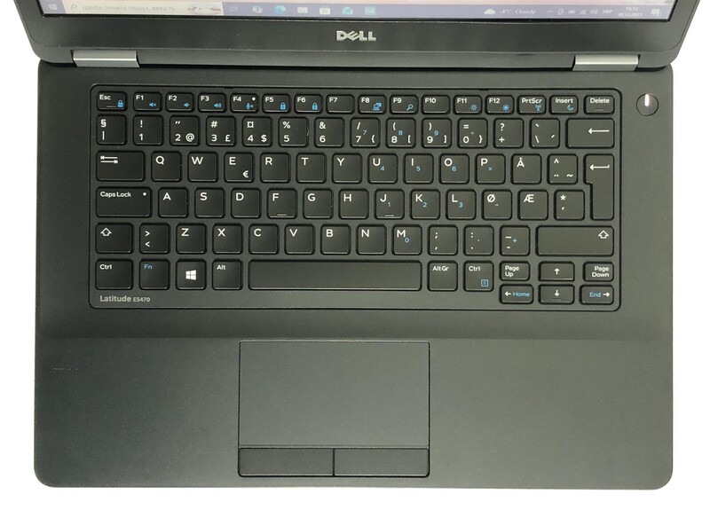 Ноутбук Dell Latitude E5470 / 14" (1366x768) / i3-6100U / 8GB / 128GB SSD / Win10Pro - Б/в