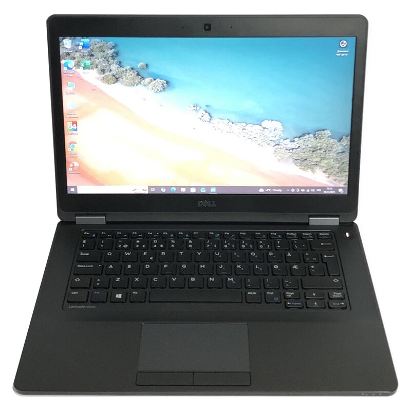 Ноутбук Dell Latitude E5470 / 14" (1366x768) / i3-6100U / 8GB / 128GB SSD / Win10Pro - Б/в