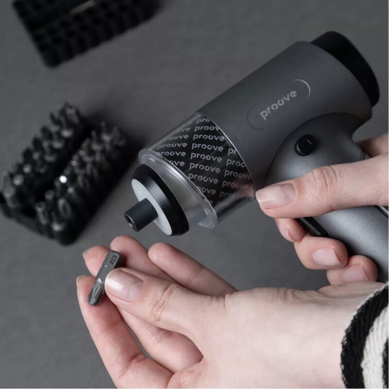 Набор электрических отверток Proove Driller 36in1 Gray (MTSD35000003)
