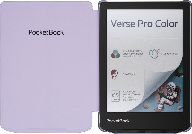 Чехол-книжка PocketBook Shell-TR для PocketBook 6" PB619/629/634 Light Purple (SH-TR-634-LPL-WW)