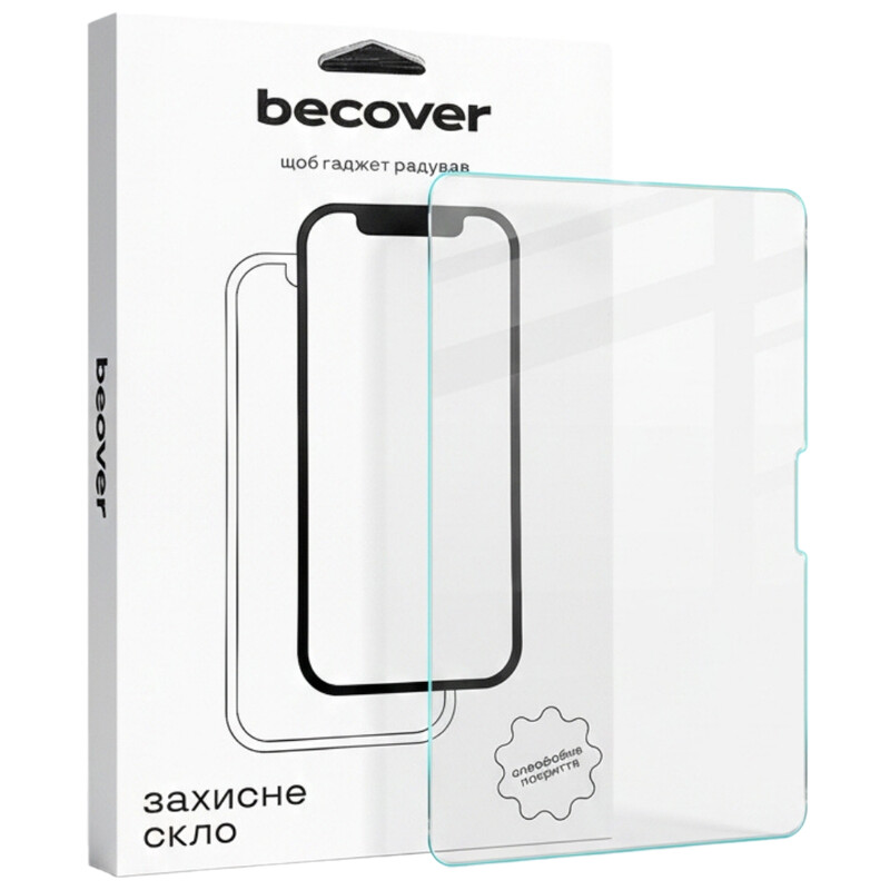Захисне скло BeCover 3D Edge Full Cover для Apple iPad Air 11" M4 2026 (715170)