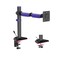 Фото - Кріплення настільне для монітора GamePro RGB 17-40" Black/Violet (MAG101V) | click.ua