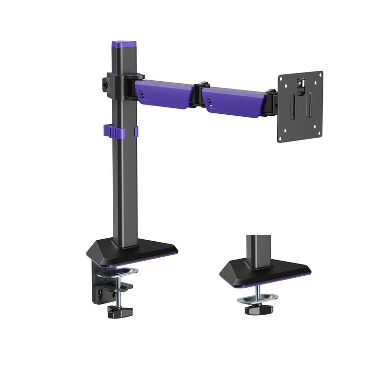 Кріплення настільне для монітора GamePro 17-40" Black/Violet (MAG100V)