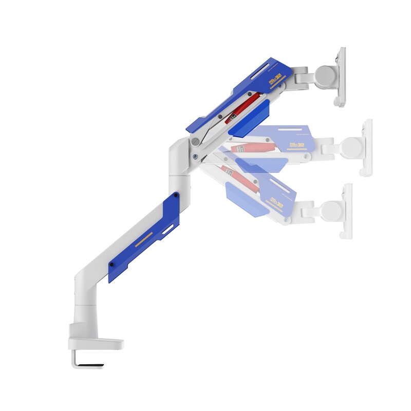 Кріплення настільне для монітора GamePro 24-57" White/Blue (MAG701WBL)