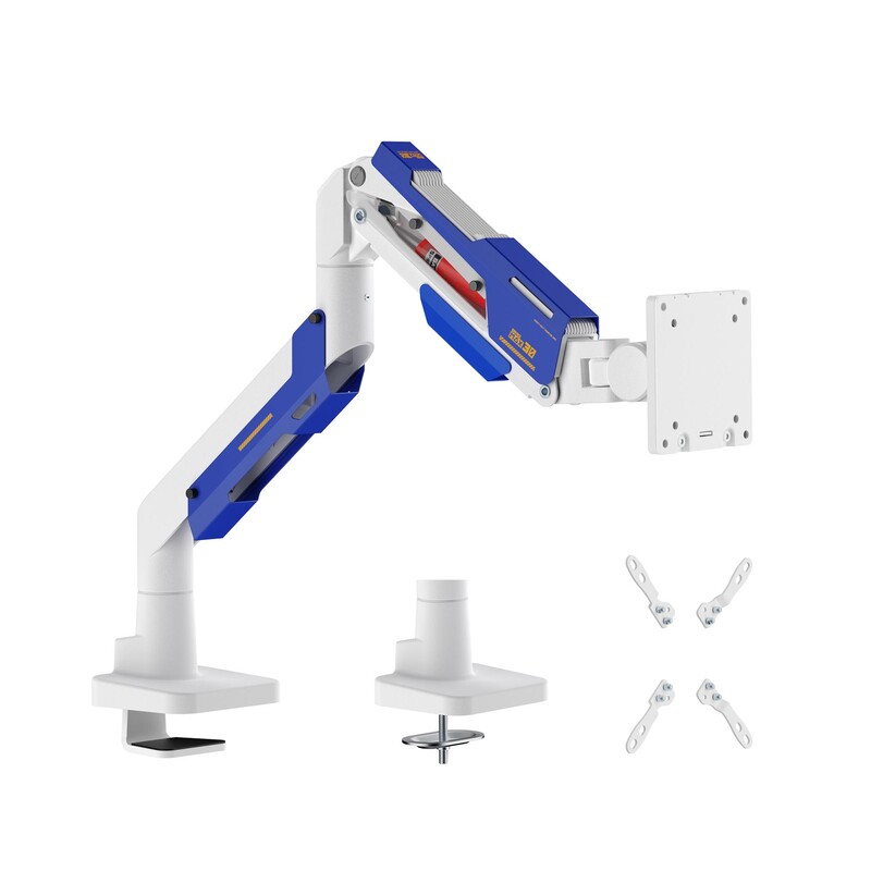 Кріплення настільне для монітора GamePro 24-57" White/Blue (MAG701WBL)