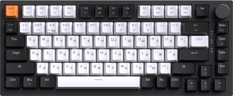 Клавиатура беспроводная GamePro Asgard Valhalla QLAB Sakura Switch Black (MK160-B-QS-PRO)