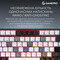 Фото - Клавиатура беспроводная GamePro Asgard Valhalla QLAB Sakura Switch Black (MK160-B-QS-PRO) | click.ua